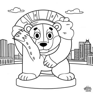 Chicago Cubs Coloring Page 115225-50860