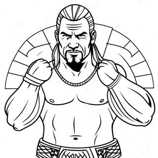 Wwe Coloring Page 115251-50878