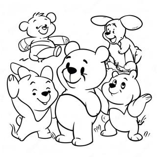 Winnie The Pooh Coloring Pages