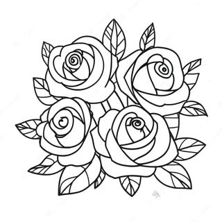 Roses Coloring Pages