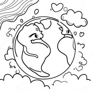 Happy Earth Day Coloring Page 115432-51019