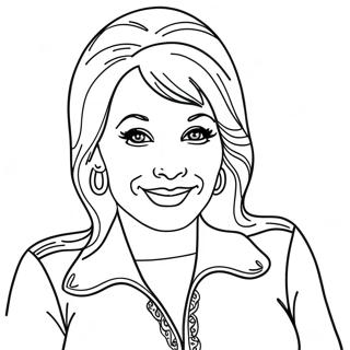 Dolly Parton Coloring Page 115612-51158