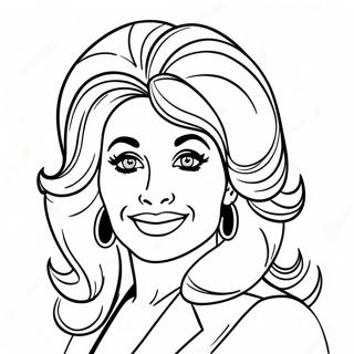 Dolly Parton Coloring Page 115612-51159