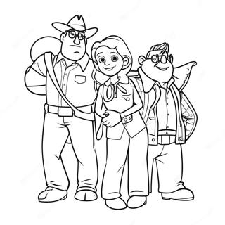 Onward Characters Coloring Page 115664-51203