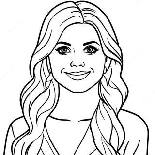 Elena Gilbert In Mystic Falls Coloring Page 115715-51242