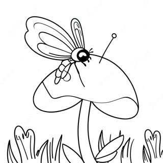 Buttercup And Ladybug Coloring Page 115822-51336