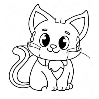 Cat Kid Coloring Page 115844-51338