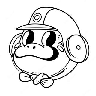 Ohio State Buckeyes Mascot Coloring Page 115896 51384