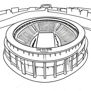 Ohio State Stadium Coloring Page 115899-51395