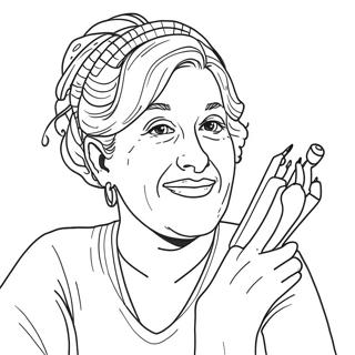 Nana Coloring Pages