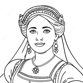 Isabella Encanto Coloring Pages