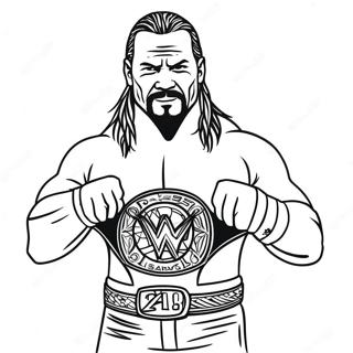 Wwe Coloring Page 116231-51640