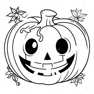 Colorful Spirit Halloween Logo Coloring Page 116259 51668