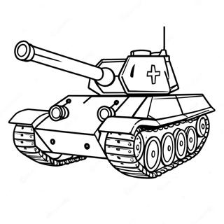 Ww2 Tank Coloring Page 116413-51778