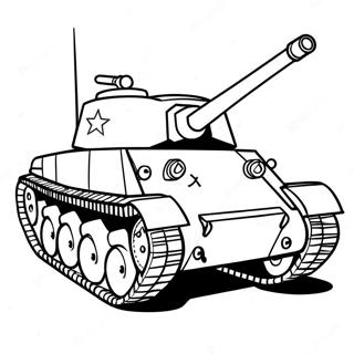 Ww2 Tank Coloring Page 116413-51779