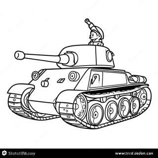 Ww2 Tank Coloring Page 116413-51941