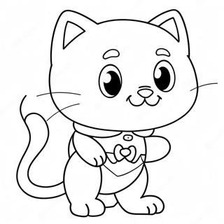 Super Kitty Coloring Page 116566-51898