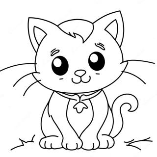 Super Kitty Coloring Page 116566-51899