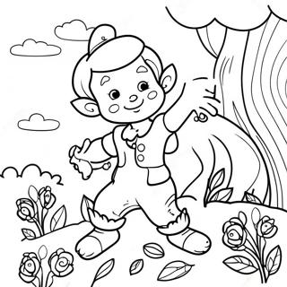 Jack And The Beanstalk Coloring Page 116591-52081