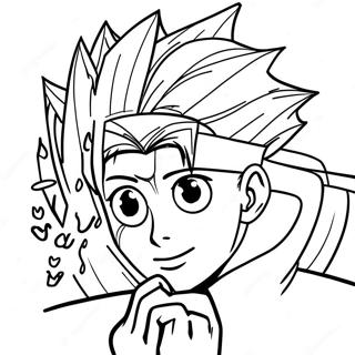 Hunter X Hunter Coloring Page 116668-52142