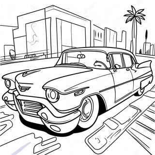 Cadillac Coloring Pages