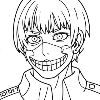 Tokyo Ghoul Coloring Pages