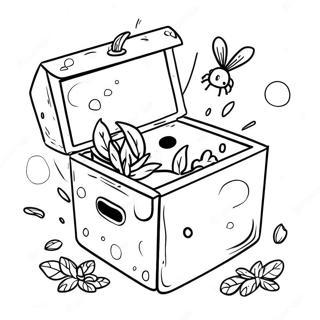 Adventurous Sticky Lankybox Scene Coloring Page 116877-52310