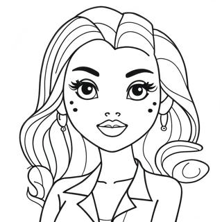 Fashion Bratz Coloring Pages