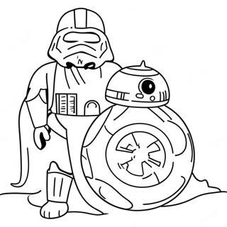 Star Wars Christmas Coloring Page 116926-52344