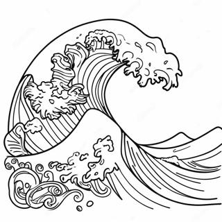 Tsunami Coloring Page 117004-52401