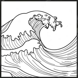 Tsunami Coloring Page 117004-52402