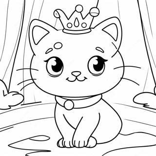 Adventurous Princess Kitty Coloring Page 117034-52439
