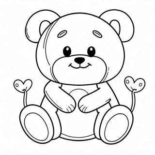 Huggy Wuggy And Kissy Missy Coloring Pages