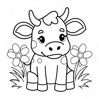 Cow Coloring Pages