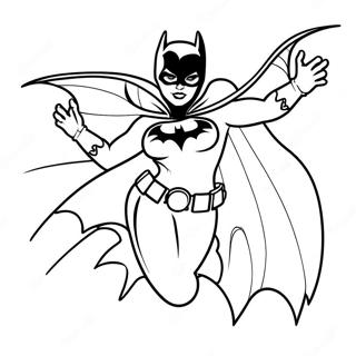 Batgirl Coloring Pages