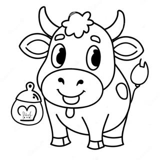 Cow Coloring Pages