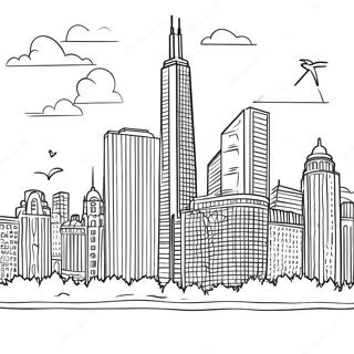 Chicago Coloring Pages