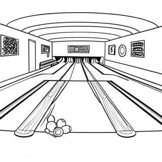 Bowling Coloring Pages