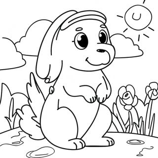 April Coloring Page 117233-52576