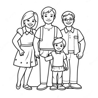 Colorful Momjunction Family Coloring Page 117263-52609