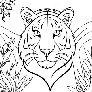 Big Cats Coloring Pages