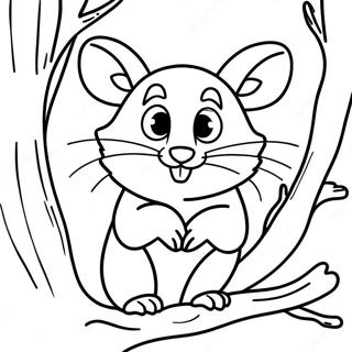 Possum Coloring Page 117440-52735