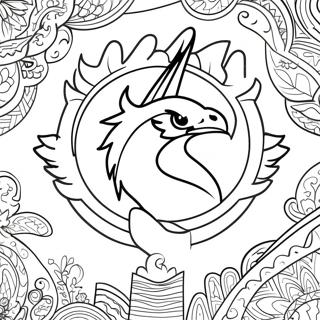 Phoenix Suns Logo Coloring Page 117493-52777