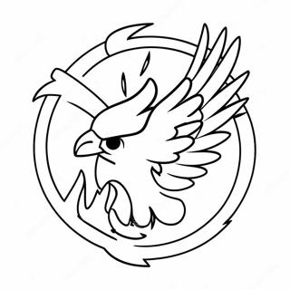 Phoenix Suns Logo Coloring Page 117493-52778