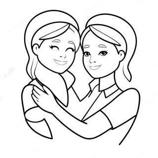 Lesbian Coloring Pages