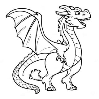 Majestic Dragon Prince Coloring Page 117545-52813