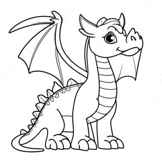 Dragon Prince With Sparkling Wings Coloring Page 117547-52824