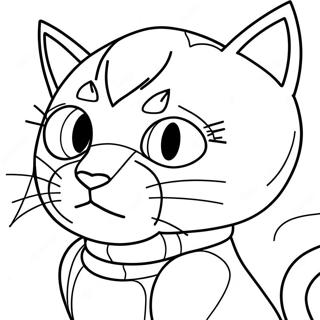 Cat Noir Coloring Page 117648-52892