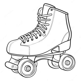 Roller Skate Coloring Page 117752-52970