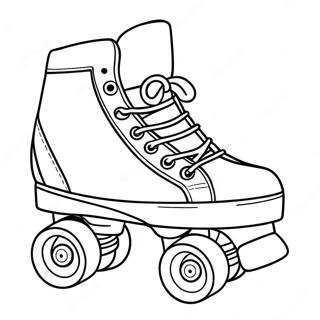 Colorful Roller Skating Adventure Coloring Page 117753-52974